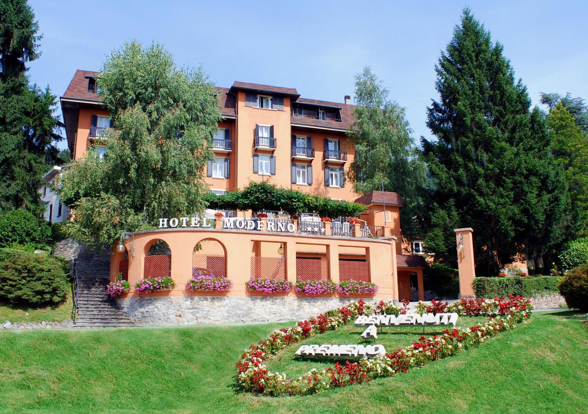 Hotel Moderno Premeno Exterior foto